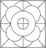 Coloring Line Circles Pages Lines Circle Mandala Mandalas Color Popular sketch template