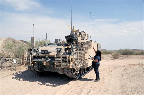 armys newest tracked vehicle undergoing rigorous testing  arizona