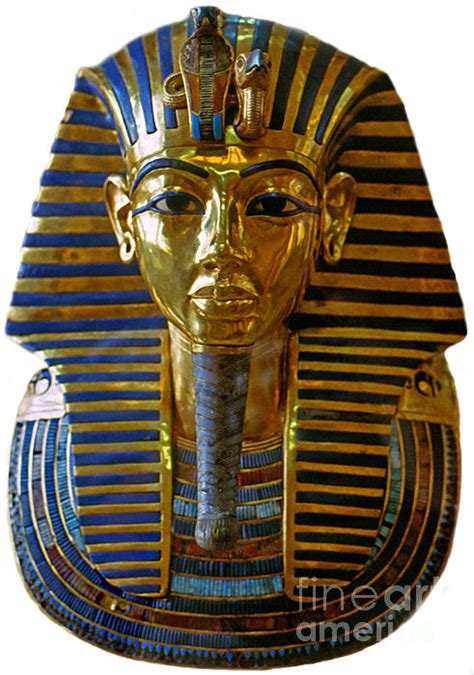 Mask Of The Egyptian Pharaoh Tutankhamen Duvet Cover For Sale By