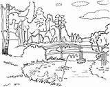 River Coloring Pages Print Kids Color sketch template