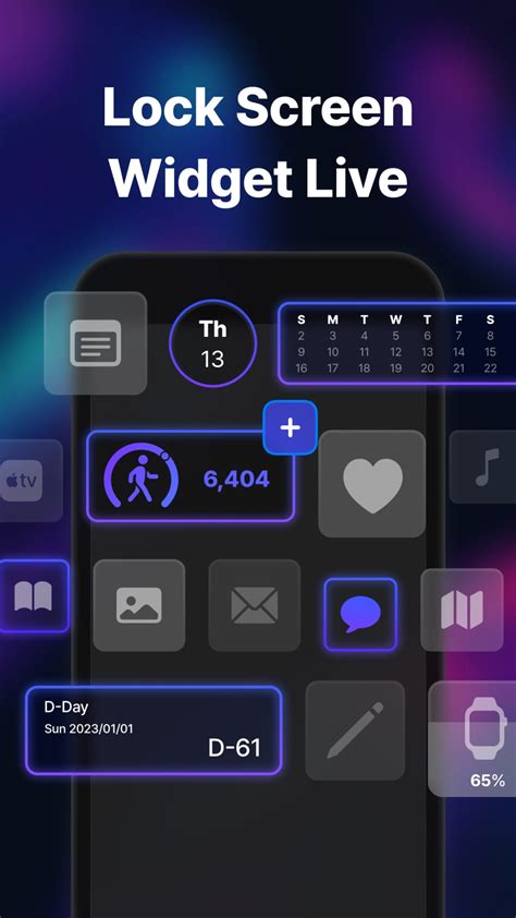 lock screen widgets   iphone