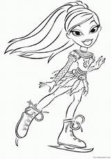 Coloring4free Bratz Coloring Pages Skating Ice Related Posts sketch template