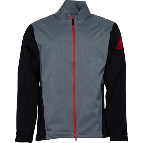 buy adidas mens golf climaproof heathered rain jacket vista greyblack