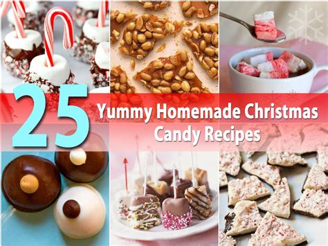 yummy homemade christmas candy recipes diy crafts