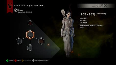 dragon age inquisition light armor schematics  ultimate protection