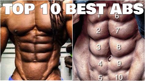 Top 10 The Most Incredible Abs In The World Youtube