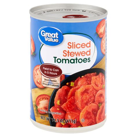 great  sliced stewed tomatoes  oz walmartcom walmartcom