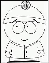 Coloring South Park Cartman Pages Kids Eric Printable Characters Smile Stan Comments sketch template