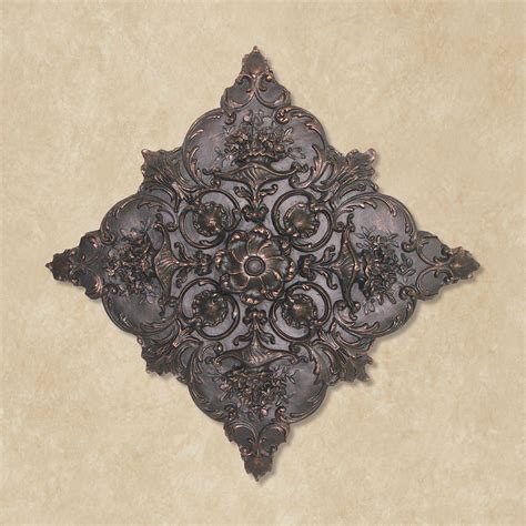 fiorenza antique bronze wall plaque