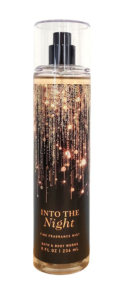 bath and body works into the night fine fragrance body mist full size 8