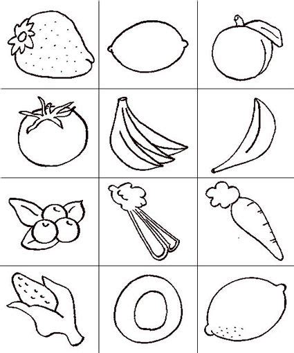fruits  vegetables coloring pages vegetable coloring pages fruit