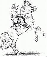 Coloring Pages Horse Western Printable Horses Getcolorings Rider Color Print Lovely Getdrawings Horseback Riding sketch template