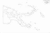 Papua Guinea Map Outline sketch template