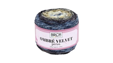 birch yarn ombre velvet storm gradient colour  approx mt
