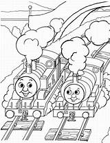 Thomas Coloring Tank Pages Engine Kids Colouring Train Printable Printables Print 1000 sketch template