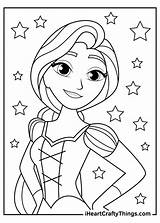 Rapunzel Her Iheartcraftythings sketch template