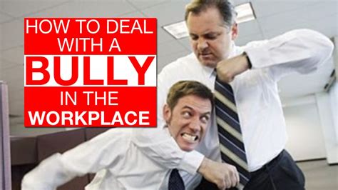 how to deal with the office bully askmen