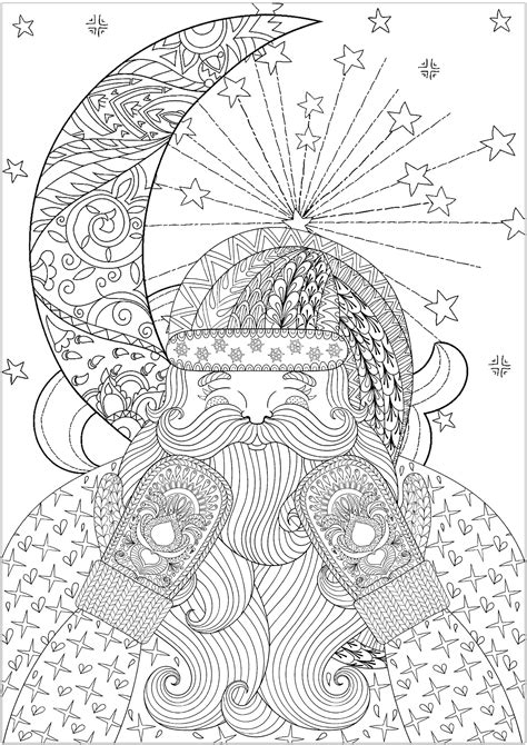 moon adult coloring pages