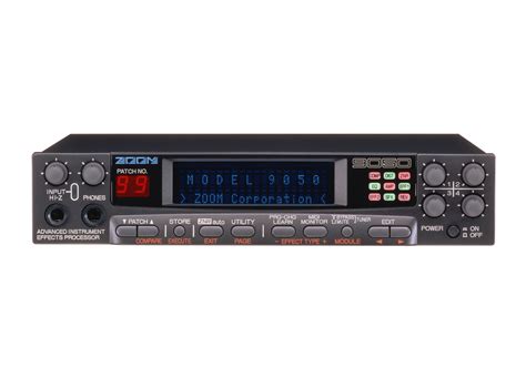 zoom  advanced instrument effects processor zoom