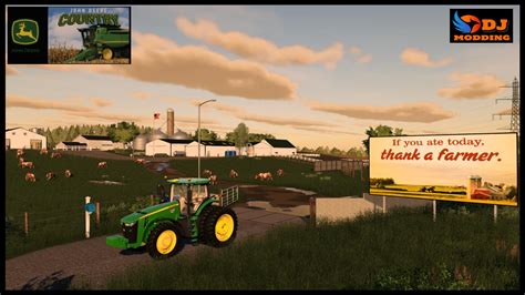 fs deere country usa map  farming simulator  modsclub