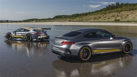 mercedes amg  coupe edition     dtm racer revealed