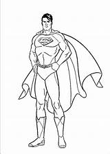 Superman Coloring Pages Fotolip sketch template