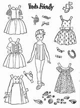 Freda Clothes 1962 Duell sketch template