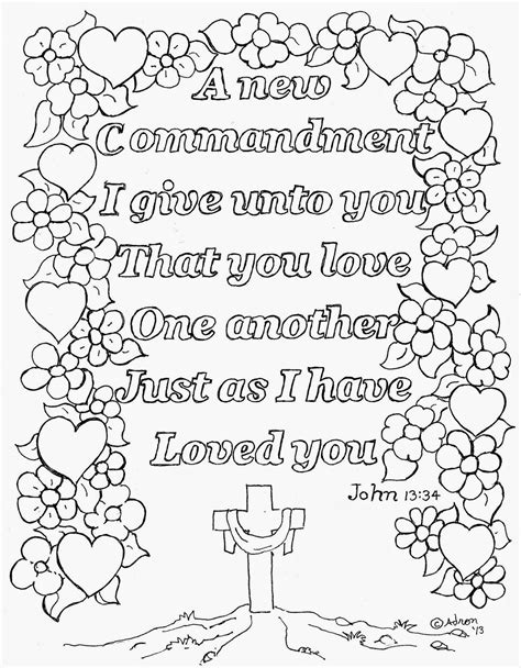 love   coloring page bible verse coloring page printable