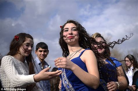 teenage roma girls matched up with future husbands at marriage market