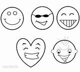 Coloring Pages Face Smiley Smiling Faces Cool2bkids Kids Printable Emoji Funny Sheets sketch template