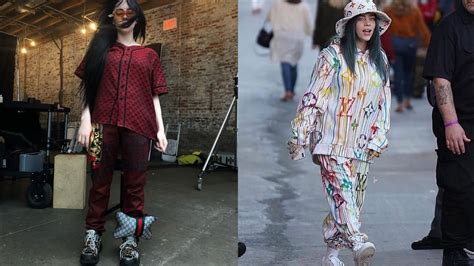 billie eilish fashion style  gucci louis vuitton collections youtube