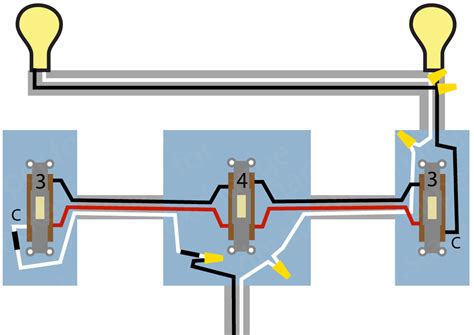 switch wiring diagram light middle