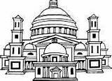 Basilica Saint Clipart Peter Peters Clipground sketch template