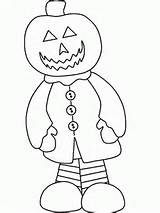 Halloween Coloring Easy Kids Pages Drawings Drawing Print Fun Draw Comments Getdrawings Coloringhome sketch template