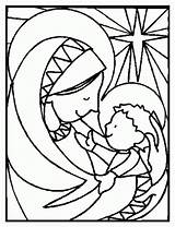 Coloring Christmas Glass Stain Pages Popular sketch template