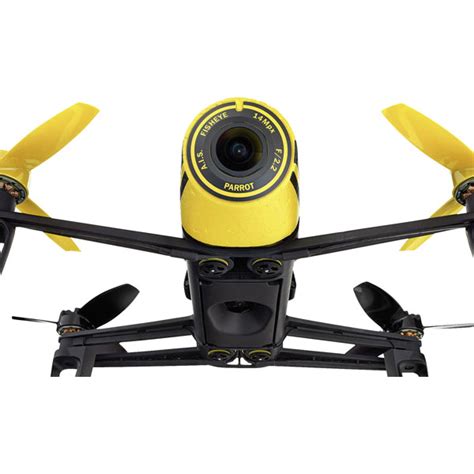 parrot bebop drone yellow quadcopter rtf including camera  gps rapid