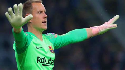 barcelona keeper violates  fashionable  appears   strangest place