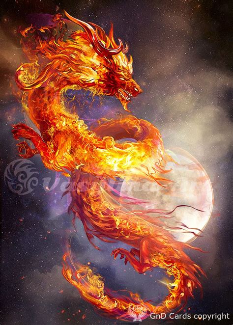 fire dragon  vasylina  deviantart  digital art pinterest