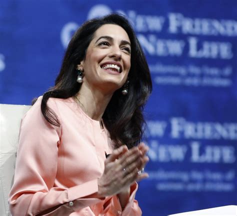 The Best Quotes From Amal Clooney S Dallas Talk Her First Speaking