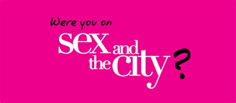 “were You On Sex And The City” – George Hahn