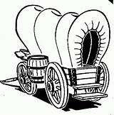 Wagon Covered Clipart Clip Drawing Clipartmag Western sketch template