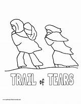 Tears Trail Coloring Drawing Oregon Pages Drawings Color History Teaching Google Choose Board Result Getcolorings Paintingvalley Adult Sg sketch template