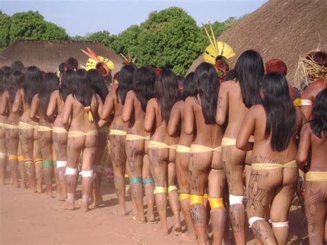 brazil xingu tribe cumception