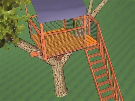 build  treehouse  pictures wikihow