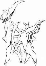 Pokemon Arceus Coloring Pages Legendary Legendaries Lugia Rayquaza Drawing Lineart Deviantart Drawings Printable Colouring Color Getcolorings Mythical Getdrawings Sheets Print sketch template