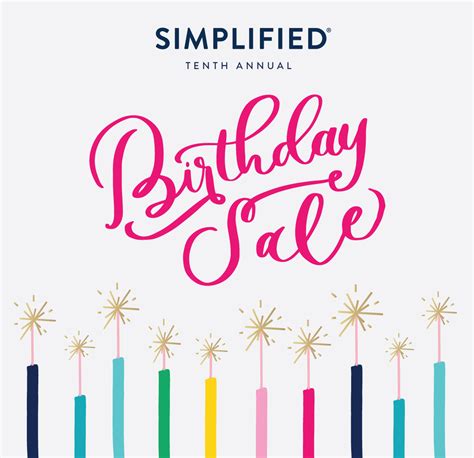 simplified birthday sale  write teachers