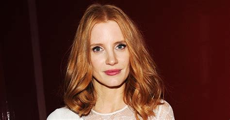 jessica chastain new hair color dark brown photos