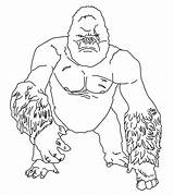 Gorilla Coloring Pages Printable Cute Kids Animals Momjunction Little Mom Animal Tarzan sketch template