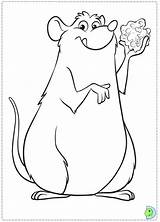 Ratatouille Dinokids Coloring Close Coloringdisney sketch template