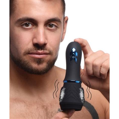 Trinity For Men 10x Turbo Silicone Rechargeable Penis Head Pleaser